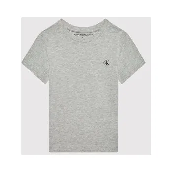 Pánské oblečení Calvin Klein Jeans Souprava triček Monogram IB0IB01093 Šedá Regular Fit 10Y