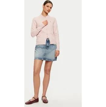 Dámská sukně Tommy Hilfiger Džínová sukně WW0WW44334 Modrá Regular Fit 40