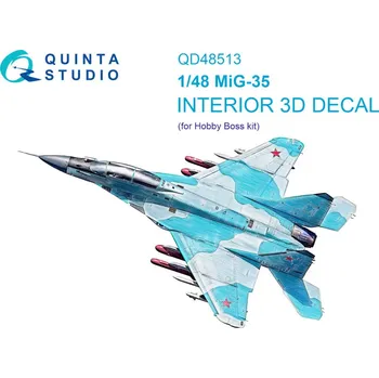 Plastikový model 1/48 MiG-35 3D-Printed&col.Interior (HOBBYB)