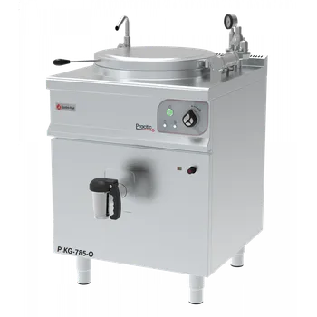 Temná komora Plynový varný kotel kulatý, dvouplášťový 85 l | GASTROHAAL, P.KG-785-O