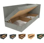 Čalouněná postel Izabela s čely do L