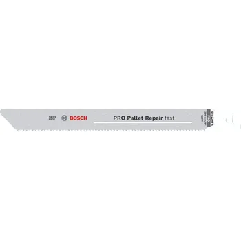 Pilový plátek 5x Pilový plátek do pily ocasky na dřevo s hřebíky, ocel a plast Bosch PRO PALLET REPAIR FAST S1022HFR - 0.9x19x200mm (2608659061)