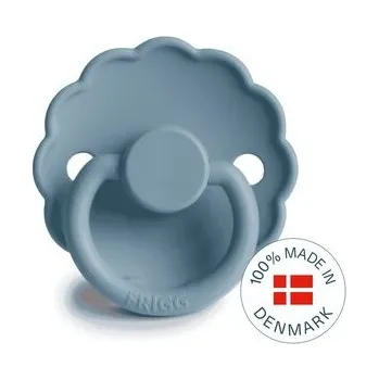 dudlíky CUMLÍK FRIGG DAISY GLACIER BLUE, +6M, SILIKÓN