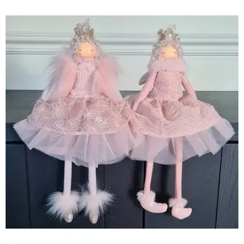 plyšák Pár princezen s korunkou