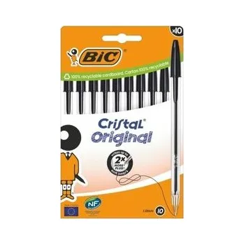 Set školních potřeb Długopis Cristal Original 10szt czarny BIC