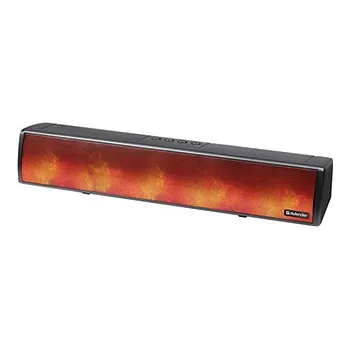 Soundbar Defender Soundbar Z8, 2.0, 10W, černý, regulace hlasitosti, LED podsvícení, USB/Bluetooth, 90Hz-20kHz