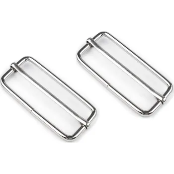 Posunovač na popruhy šíře 50 mm, malé, 1 nikl