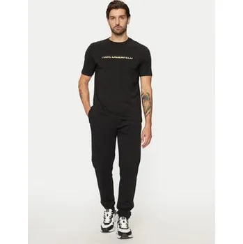 KARL LAGERFELD T-Shirt 755462 551235 Černá Regular Fit XL