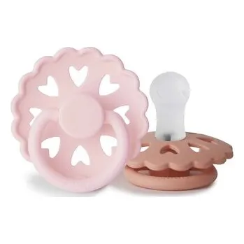 dudlíky DVOJBALENIE CUMLÍKOV FRIGG FAIRYTALE X H.C. ANDERSEN THE SNOW QUEEN/ THE PRINCESS AND THE PEA, 0-6 M, SILIKÓN