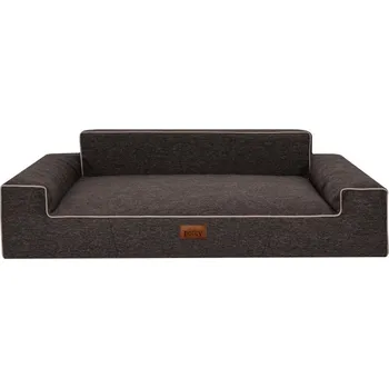 Pelíšek pro psa Doggy Pelíšek pro psa "GLAMOUR" INARY hnědý Velikost: XL 98x66x28 cm