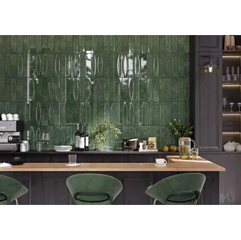 Obklad EL BARCO MAJORICA AC350 7,5 x 30 x 0,7 zelená 0,4 m2