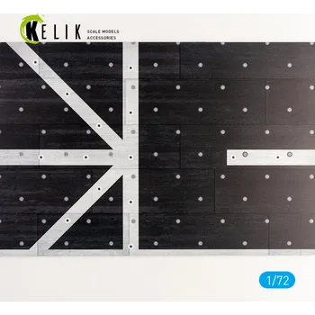 Plastikový model 1/72 JMSDF Hyuga (DDH 181) Deck base (280x180 mm)