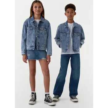 Gap Jeansová bunda 523213-00 Modrá Regular Fit 14_16Y