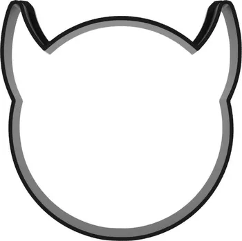 Vykrajovátko Strašidelná vykrajovátka | Lebka