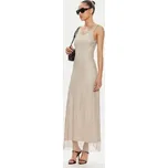 Rinascimento Každodenní šaty CFC0118504003 Béžová Regular Fit M