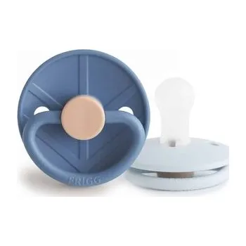 dudlíky DVOJBALENIE GUĽATÝCH CUMLÍKOV FRIGG LITTLE VIKING - HARALD/ KNUD 0-6M, SILIKÓN