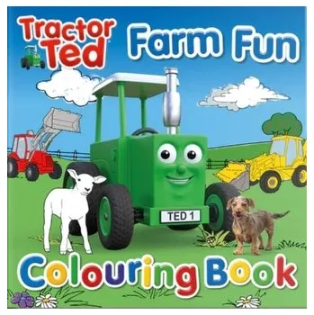 První čtění Tractor Ted Farm Fun Colouring Book - Heard, Alexandra