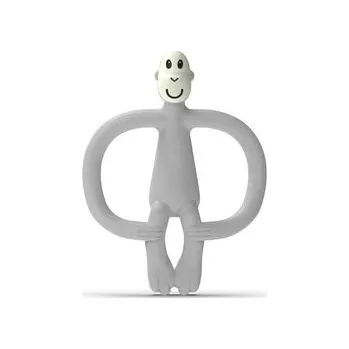 Příslušenství k odsávačce mléka HRYZÁTKO A ZUBNÁ KEFKA MATCHSTICK MONKEY TEETHER COOL GREY