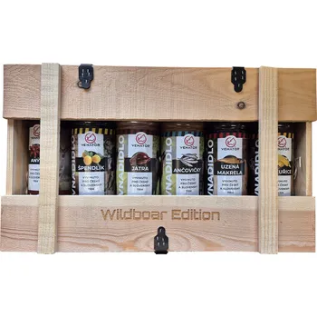 Venator dárková sada vnadidel 6x 0,5l - Makrela, Kukuřice, 2x Špendlík, Játra, Ančovička