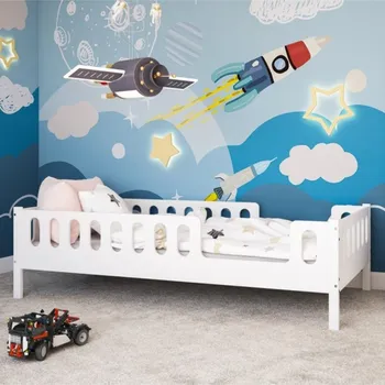 Dětská postýlka Postel Larisa 160/80 cm - bílá