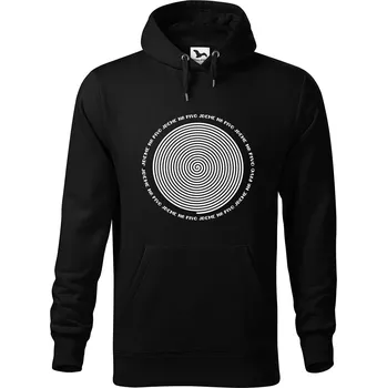 Pánská mikina DOBRÝ TRIKO Pánská mikina s potiskem Jdeme na pivo Velikost pánské mikiny: 5XL, Barva: Černá