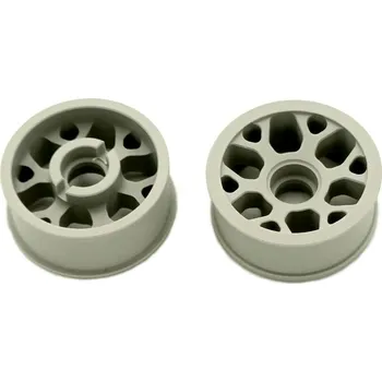 RC vybavení Marka Racing 1:28 Mini-Z 2WD CNC Delrin Flanged Front Wheel 8.5x19mm +3 Offset (Light Green)