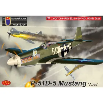 Plastikový model 1:72 North American P-51D-5 Mustang “Aces”