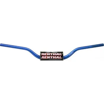 Osvětlení pro motocykl RENTHAL řidítka 1,1/8 (28,6mm) MX FATBAR HANDLEBAR BLUE CR HIGH/RICKY JOHNSON barva světle modrá s chráničem (RENTHAL řidítka 1,1/8 (28,6mm) MX FATBAR HANDLEBAR BLUE CR HIGH/RICKY JOHNSON barva světle modrá s chráničem)
