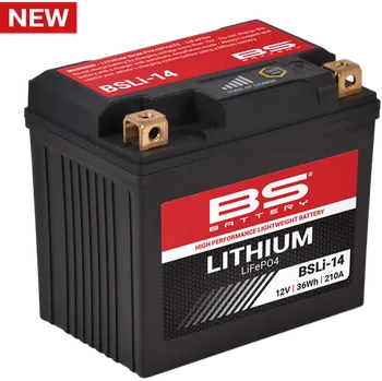 Motobaterie Lithiová motocyklová baterie bs-battery bsli-14 360114