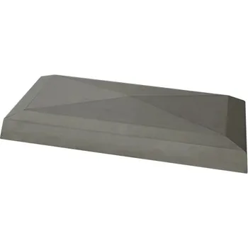 Příslušenství pro plot Krycí deska sloupku 500x250 - antracitová, hladký