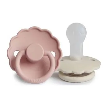 DVOJBALENIE CUMLÍKOV FRIGG DAISY BLUSH/ CREAM, +6M, SILIKÓN