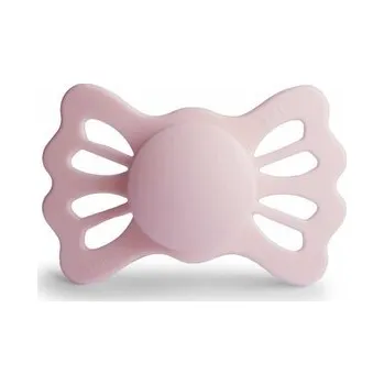 dudlíky SYMETRICKÝ CUMLÍK FRIGG LUCKY WHITE LILAC, 6-18M, SILIKÓN