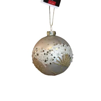 Vánoční ozdoba Vánoční ozdoba - koule silver ø 8 cm