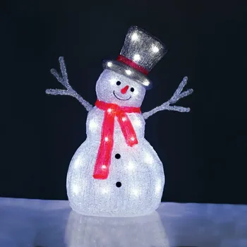 ACA Lighting LED vánoční sněhulák s…