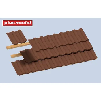 Plastikový model 1/35 Roof tiles - corrugated (84 pcs.)