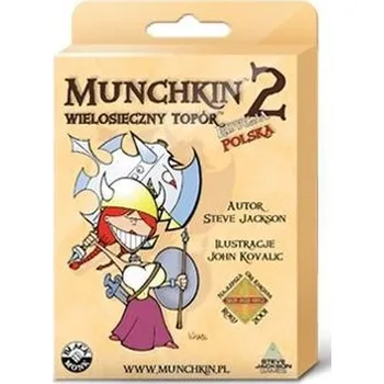 Pexeso Munchkin 2 Wielosieczny Topór BLACK MONK