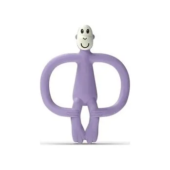 Příslušenství k odsávačce mléka HRYZÁTKO A ZUBNÁ KEFKA MATCHSTICK MONKEY TEETHER PURPLE