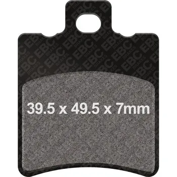 Brzda pro motocykl Brzdové destičky ebc sfa193hh