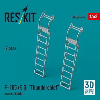 Plastikový model 1/48 F-105 (F, G) 'Thunderchief' access ladders