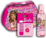 Lorenay Barbie dárková kosmetická sada taštička + EDT ve spreji 100 ml + balzám na rty