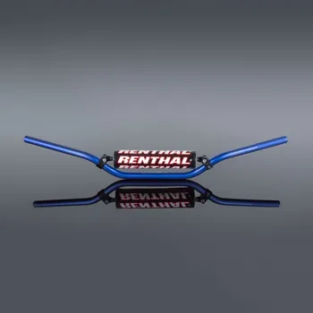 Osvětlení pro motocykl RENTHAL řidítka 7/8 (22mm) MX HANDLEBAR BLUE RC PADDED barva světle modrá s chráničem (RENTHAL řidítka 7/8 (22mm) MX HANDLEBAR BLUE RC PADDED barva světle modrá s chráničem)