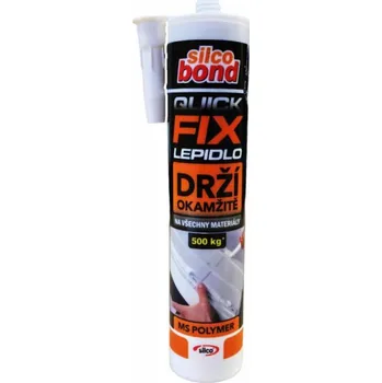 Průmyslové lepidlo Lepidlo QUICK FIX na bázi MS polymeru, 290 ml, SILCOBOND