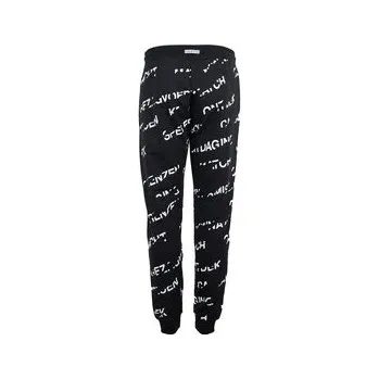 Dámské kalhoty Bikkembergs Kalhoty z materiálu C 1 043 00 E 1898 Černá Regular Fit XXL