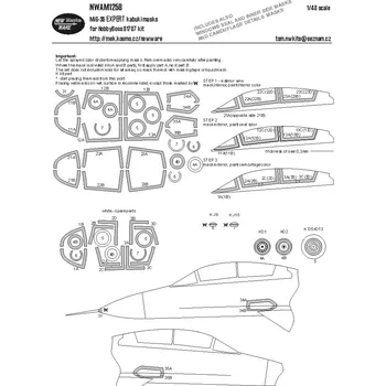 Plastikový model 1/48 Mask Mig-35 EXPERT (HOBBYB)