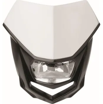Maska se světlem polisport halo bílo/černá 8657400001