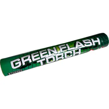 Zábavní pyrotechnika ZELENÁ bengálská pochodeň se stroboskopem 1ks