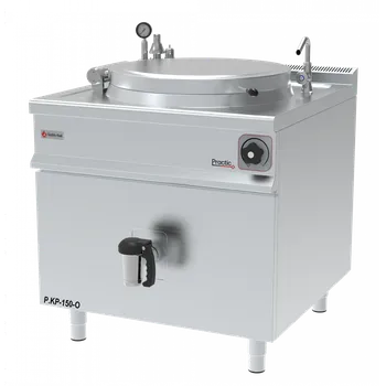 Temná komora ParnÍ varný kotel kulatý, dvouplášťový150 l | GASTROHAAL, P.KP-150-O