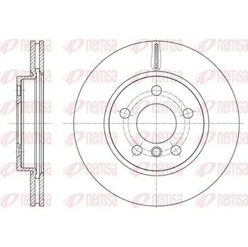 Brzdový kotouč Brzdový kotouč REMSA 61617.10
