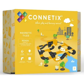 ostatní stavebnice Connetix Tiles - Rampy a křižovatky 16 ks