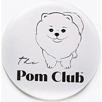 Samolepící dekorace PRŮHLEDNÁ SAMOLEPKA S POMERANIANEM HICHIC The Pom Club 90 mm